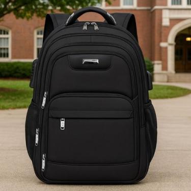 Imagem de Mochila Notebook Masculina Feminina Dia a Dia Escolar Faculdade Trabal
