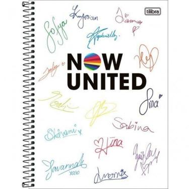 Imagem de Caderno Espiral Capa Dura Universitário 10 Matérias Now United 160 Folhas Now United 3
