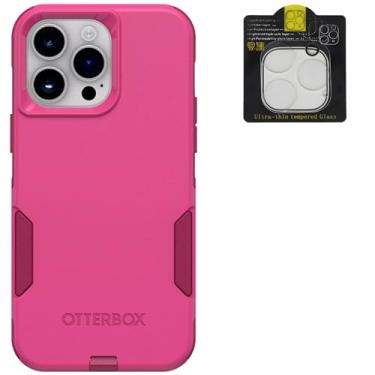 Imagem de OtterBox Capa Commuter Series para iPhone 14 Pro Max com protetor de lente de câmera - embalagem sem varejo - Into The Fuchsia (rosa)