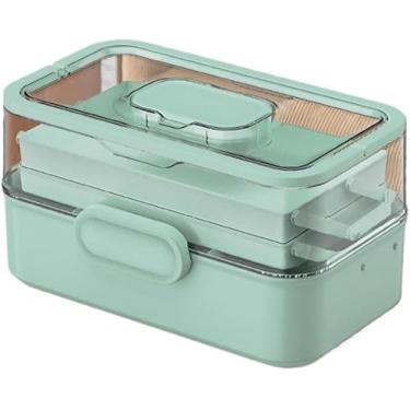 Imagem de Organizador De Frasco De Comprimidos,organizador De Frasco De Medicamento,caixa De Armazenamento De Medicamentos,armazenamento De Organizador De Medicamentos,organizador De Medicamento, Blue, S