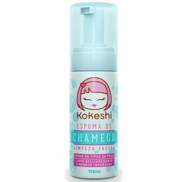 Imagem de Espuma De Chamego Kokeshi Limpeza Facial Demaquilante 150ml - Kokeshi 