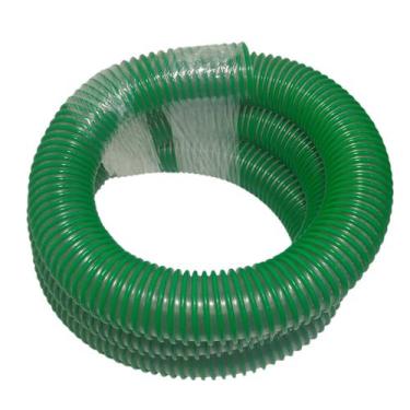 Imagem de Mangueira de Sucção Leve Verde Transparente 2.1/2 Motobomba Descarga L