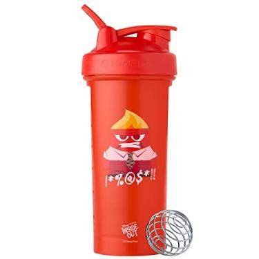 Imagem de BlenderBottle Coqueteleira Pixar Classic V2 perfeita para shakes de proteína e pré-treino, 800 ml, do avesso