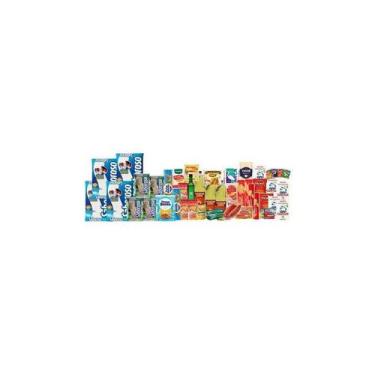 Imagem de Cesta Básica Alimentos (45 Itens) C/ Carne E Linguiças - Higipack