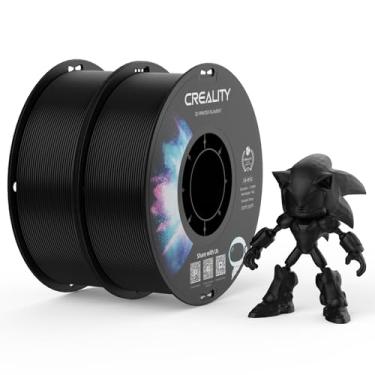 Imagem de Creality Filamento PETG 1,75, filamento de impressora 3D: excelente dureza, alta precisão, precisão dimensional +/- 0,02 mm, carretel de 2 kg (2 kg) serve para a maioria das impressoras 3D FDM, PETG