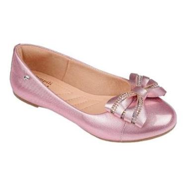 Imagem de SAPATILHA INFANTIL PAMPILI SUPER FOFURA ROSA GLACE 295357-Feminino