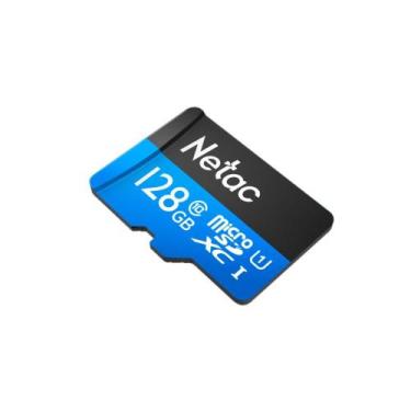 Imagem de Cartão de Memória Netac P500 128GB Micro SDXC C10 U1 NT02P500STN128GS