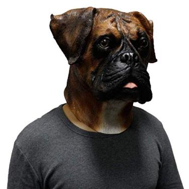 Imagem de Máscara de cabeça de animal de látex para Dia das Bruxas, fantasia de carnaval de borracha, Multicolorido., tamanho �nico