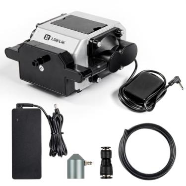 Imagem de LOKLiK Air Assist for LOKLiK iEngrave - Bomba assistida por ar de fluxo de ar de 40 L/min adequada para máquina de gravação, resfriamento rápido e remoção de fumaça e poeira, proteção do módulo