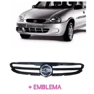 Imagem de Grade Radiador Corsa Classic 05 2006 07 2008 Preta