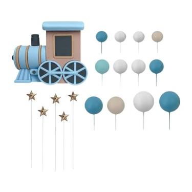 Imagem de Lilihuimaoyi 18 Enfeites de Bolo em Formato de, Decorações Portáteis para Chá de Bebê, Lembrancinhas para Chá de Panela, Casamentos, Decorações Infantis.