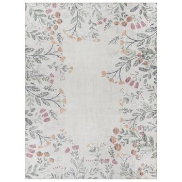 Imagem de Gertmenian Tapete rústico Thomasville Briar para ambientes internos – padrão 12 x 18 cm, durável, fácil de limpar e não derramar, ideal para áreas de alto tráfego na sala de estar, quarto, entrada