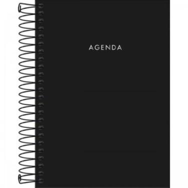 Imagem de Agenda 2025 Espiral Napoli Permanente Preta 141639 - Tilibra