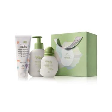 Imagem de Kit Chá de Bebê Natura Colônia, Sabonete Líquido e Creme Assadura