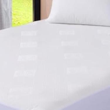 Imagem de Protetor De Colchão Solteiro Impermeavel Tecido Jacquard com Lateral Adaptavel Protege Seu Colchão Respiravel e Antialergico