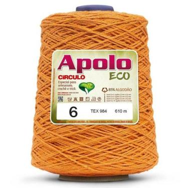Imagem de BARBANTE APOLO ECO CIRCULO Nº 06 - 600G - 610 M, 4156 - CENOURA