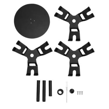 Imagem de Yosoo Fones de Ouvido para Jogos, Suporte de Controlador de Jogo Rotativo Stand para Switch Pro, Organizador de Acessórios para Jogos de 3 Camadas, Suporte de Fone de Ouvido