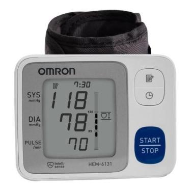 Imagem de Aparelho Medidor De Pressão Arterial Digital De Pulso Omron Hem-6131