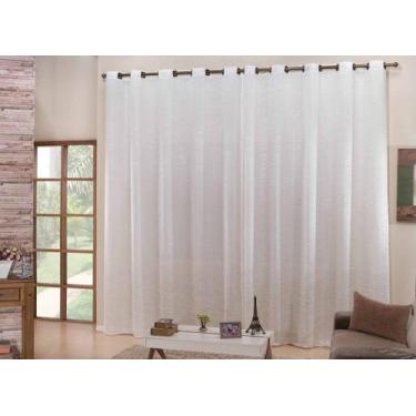 Imagem de Cortina PC 4,00M X 2,70M Cetim Amassadinho Com Ilhós - Paulo Cezar Enx