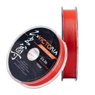 Imagem de Linha De Monofilamento Victoria Softline 120m - Maruri, 0,40mm, Laranj