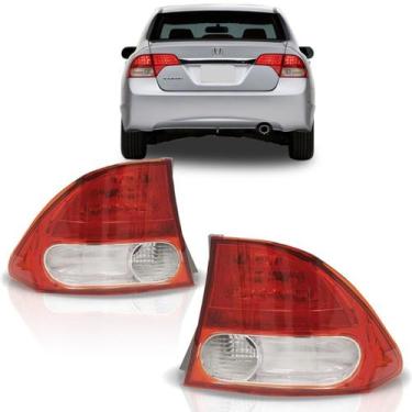 Imagem de Lanterna New Civic Honda 2006 A 2008 - DEPO, Esquerdo