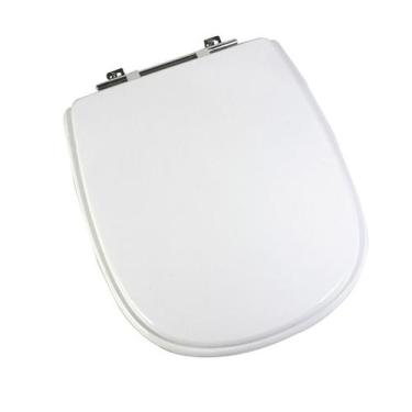 Imagem de Assento Sanitário Branco Mdf Retangular Sicmol