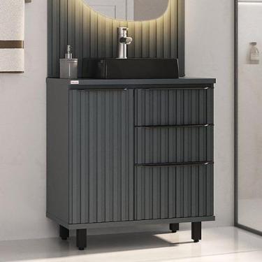 Imagem de Gabinete Cecília 80 com Pés - Fabribam, Chumbo