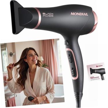 Imagem de Secador Cabelo Mondial SC-37 2000W Jato Ar Frio 3 Temperaturas