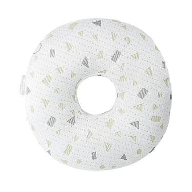 Imagem de predolo Travesseiro para piercing de orelha com zíper invisível de 12" para alívio de pressão, Cinza