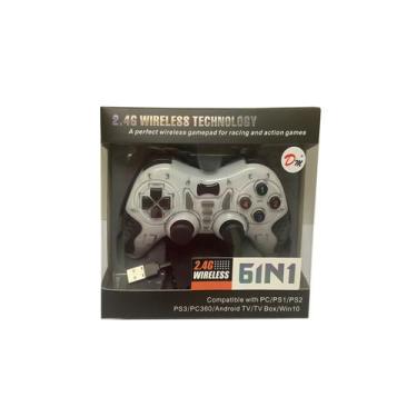 Imagem de Joystick Control Game Pad USB RF sem fio para PC e consoles - Lightbek