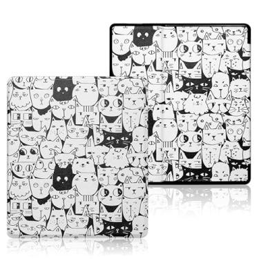 Imagem de Caso para Kindle Oasis (somente 9ª e 10ª Geração, Lançamento de 2017 E 2019), Capa de Proteção Leve de Couro PU Premium com Sleep Automotor-7