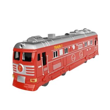 Imagem de Dynwave Elétrico de Brinquedo, Modelo de Elétrico, a Vapor Realista, Motor a Vapor para Crianças de 3 Anos Ou Mais, Presente de Aniversár, Vermelho