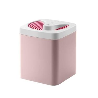 Imagem de Umidificador Grande 3 Litros Saída Dupla Luzes LED's Coloridas Silencioso e Neblinas Controláveis(Novo Rosa(3000ml))