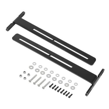 Imagem de Suporte de montagem em T Soundbar para carrinho de golfe compatível com SE18, SE26, SEB26, SEDS32 Soundbars Universal T-Shaped Black Roof Mount