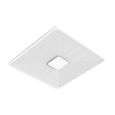 Imagem de Ｂｅｓｇａ Defletor de ar condicionado, defletor de calor e ar, guia de vento universal, acessório para para-, ventilação de teto rebaixado para HVAC, 60x60cm