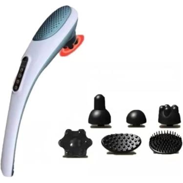 Imagem de Bastão Massageador Multifuncional Portátil Sem Fio Relaxamento E Bem-Estar Em Qualquer Lugar Chegou O Aliado Perfeito Para Quem Busca Alívio Imediato Das Tensões Musculares