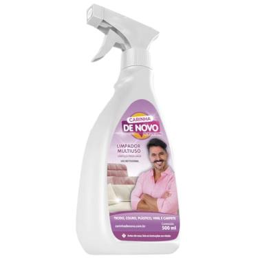Imagem de Melhor Limpador Multiuso Carinha De Novo 500ml Premium - Para Limpeza Profunda - Limpa Tecido, Couro, Plástico, Vinil, Carpete e Entre Outros - Por BraClean e Bruno Lopes