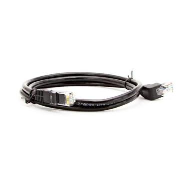 Imagem de Cabo de Rede Patch Cord Cat5 Plug 90 Graus para Cima - CIRILO CABOS, 1