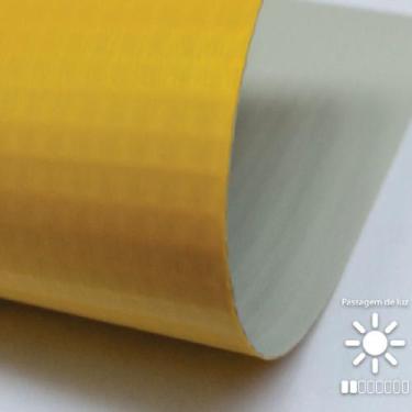 Imagem de Lona PVC - DF Amarelo Gema (cod.761) - 1,40m x 1m - NeD Plus - N&D43