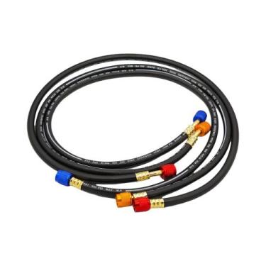 Imagem de Mangueiras De Carga De Refrigerante R134a R410A Em Silicone, Ferrament