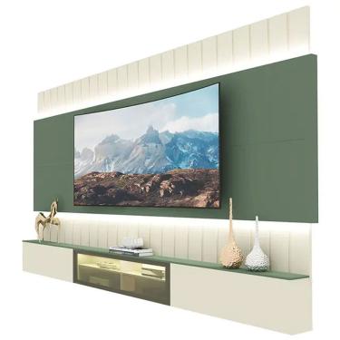 Imagem de Estante Home Soberano  para TV até 85 Polegadas 3 Portas Gelius