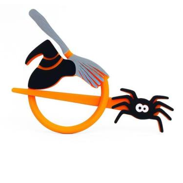 Imagem de Acessório Fofo 2 em 1: Chapéu de Bruxa e Aranha Halloween - LAURA MULT