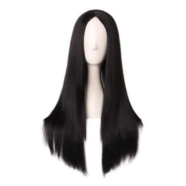 Imagem de Peruca sintética MapOfBeauty Long Straight 70cm para mulheres