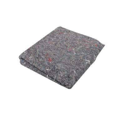 Imagem de Cobertor Popular Para Doação Casal Cinza 160X190Cm