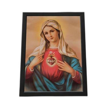Imagem de Quadro TAC Religião Cristã - 20x30cm - MDF - Colorido