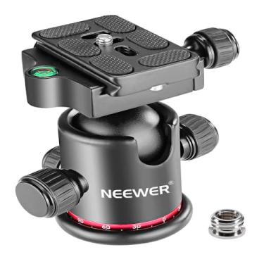 Imagem de Cabeça Esférica De Metal Para Tripé, Para Câmera DSLR E Mirrorless, Base Giratória Com Travamento, Ajuste Suave De Inclinação, 78088671