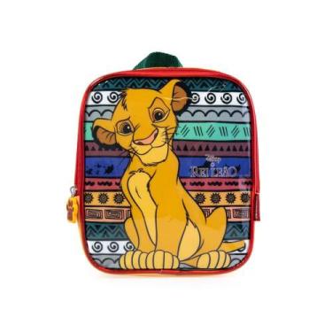 Imagem de Lancheira Escolar Masculina Rei Leao Amarela - Bagaggio, U