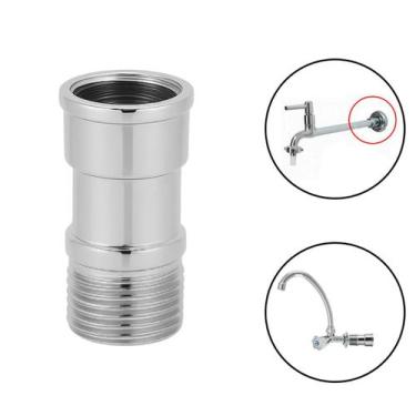 Imagem de Extensor Pronlogador Alongador Para Aumentar Torneira Em Metal Cromado