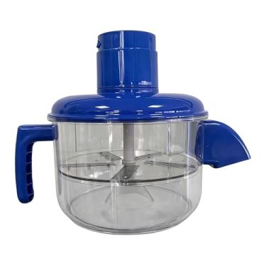 Imagem de KiBcsLic Descascador automático de frutas, máquina de descascar uvas, fácil de limpar, ferramenta prática e multifuncional para descascar frutas, utensílio de, Azul Escuro