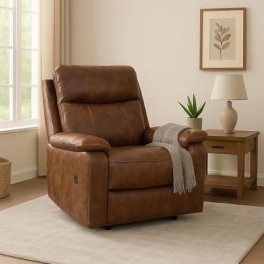 Imagem de Poltrona Do Papai Reclinável Elétrica Nobuk Conforto Luxo (Marrom)